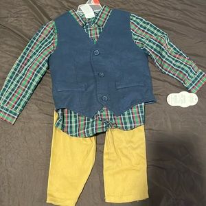 2t toddler 3 piece